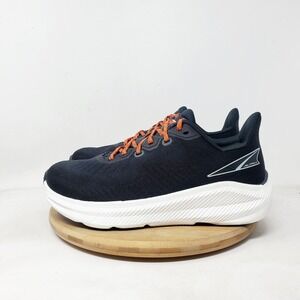 Altra Black Athletic Shoes with Orange Laces